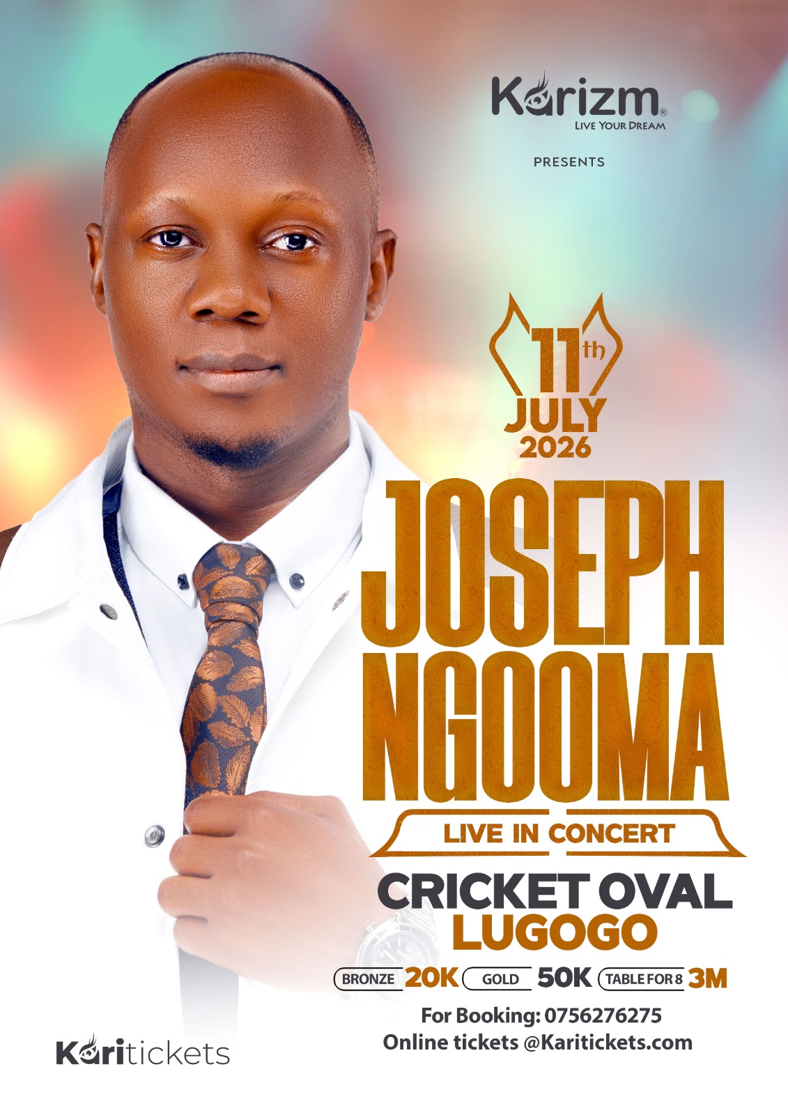 JOSEPH NGOOMA LIVE IN CONCERT