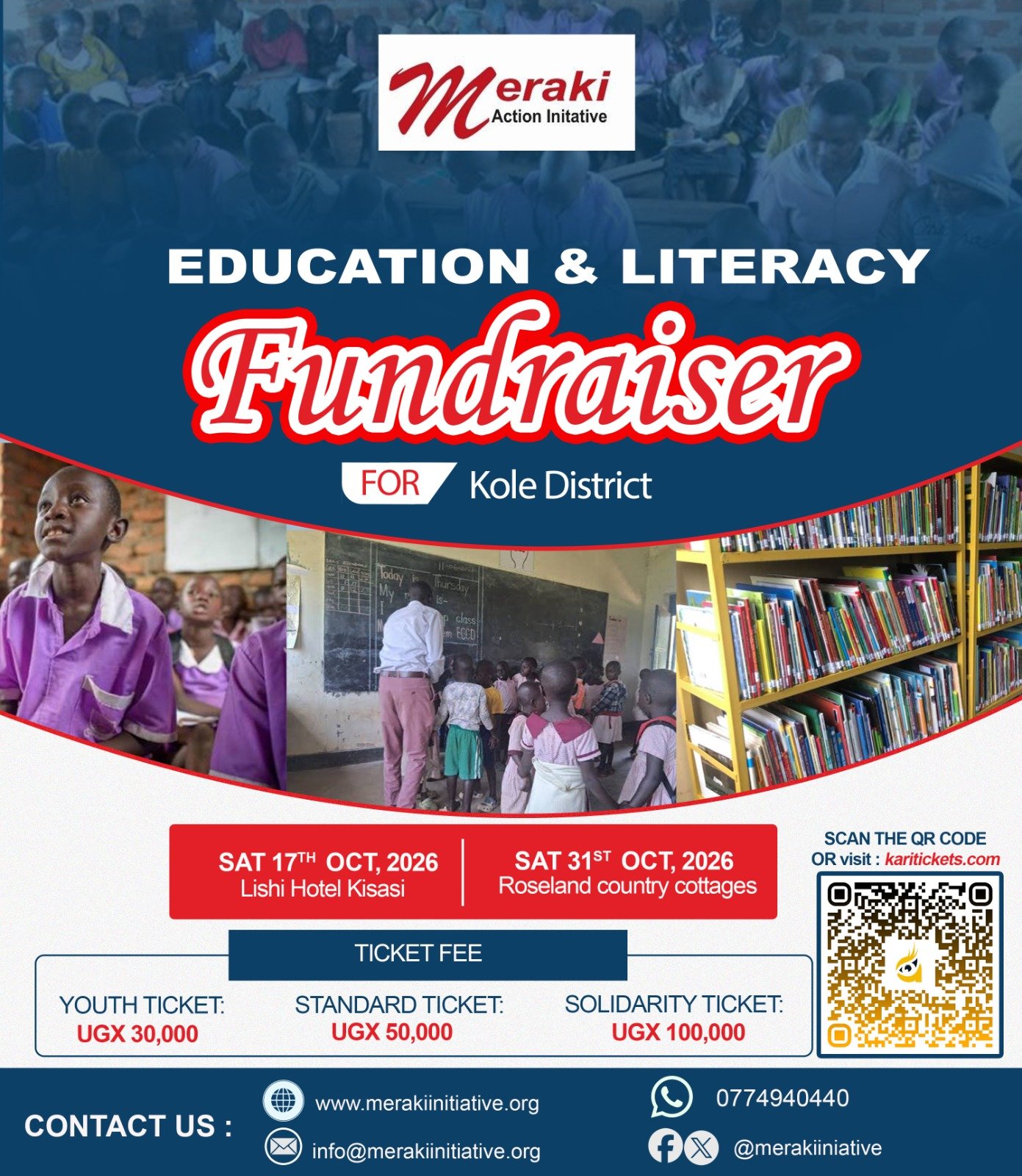 Meraki Action Initiative Education Fundraiser